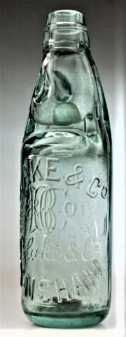 A photo of a bottle from Blake’s mineral water factory in Eynsham