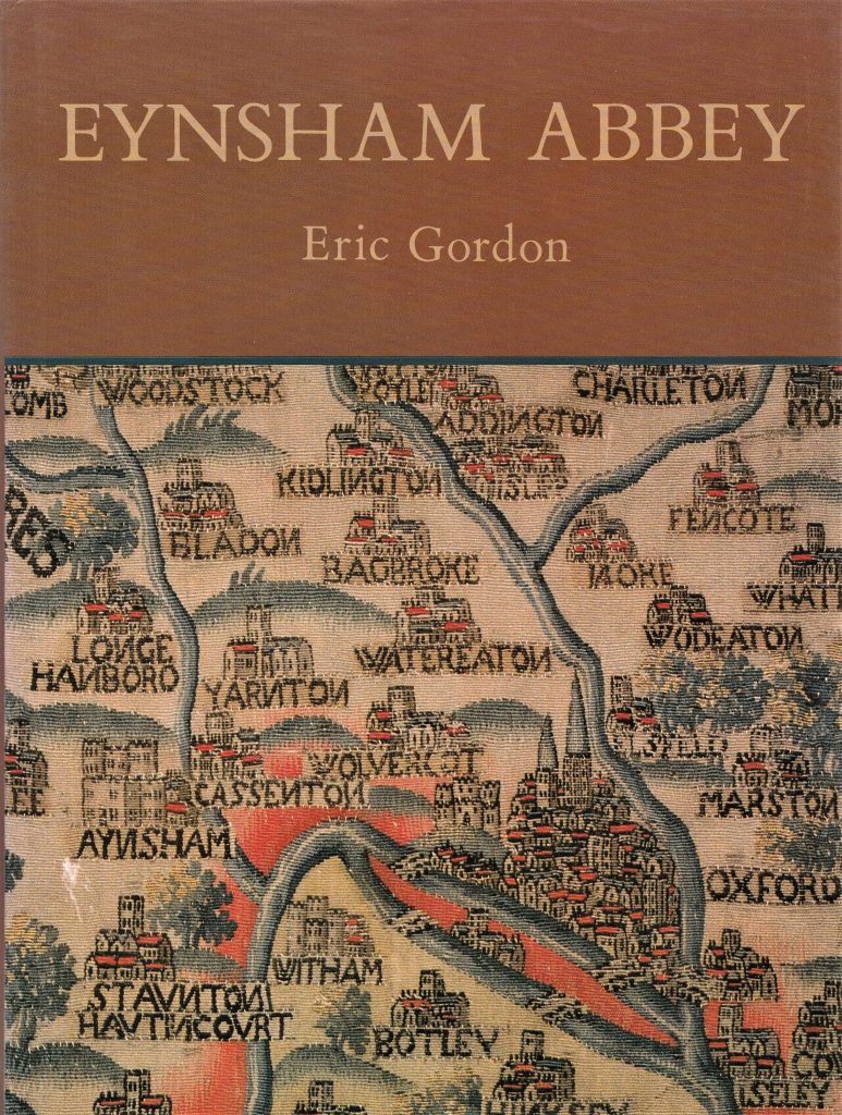 The cover of the book 'Eynsham Abbey' by Eric Gordon